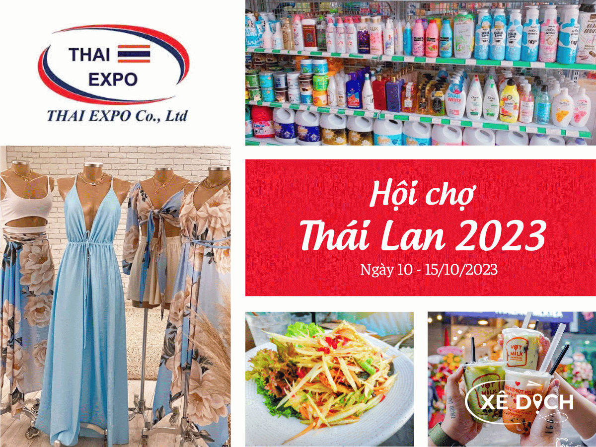 Hội chợ mua sắm và ẩm thực Thái Lan 2023 tại TP. HCM