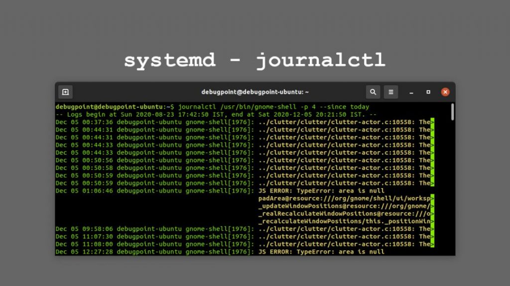 Sử dụng journalctl để đọc và phân tích Systemd Logs