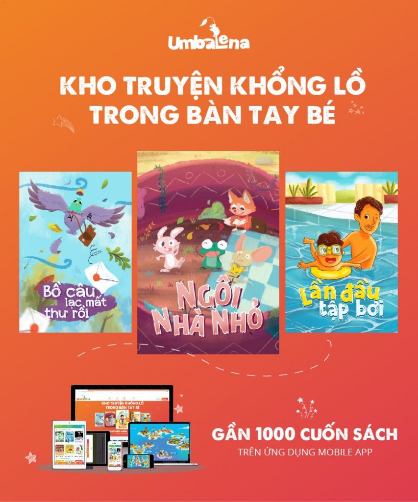 UMBALENA – Kho truyện khổng lồ trong bàn tay bé
