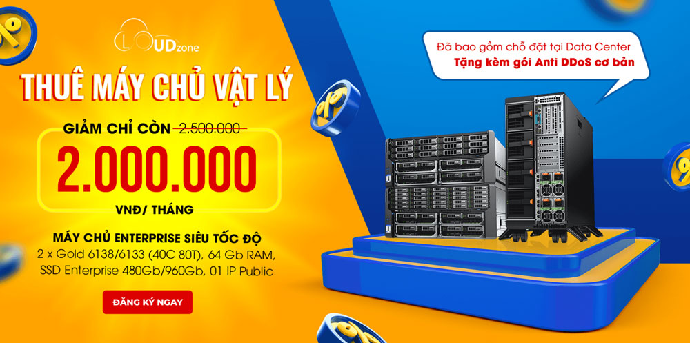 Thuê Máy Chủ Cao Cấp – Ưu Đãi Cực Sốc